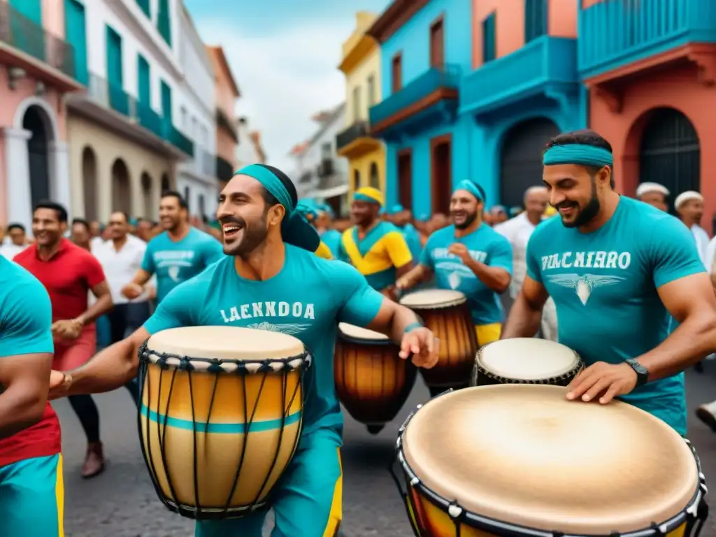 La vibrante tradición del Candombe en Uruguay une a la comunidad en un desfile callejero lleno de alegría y color